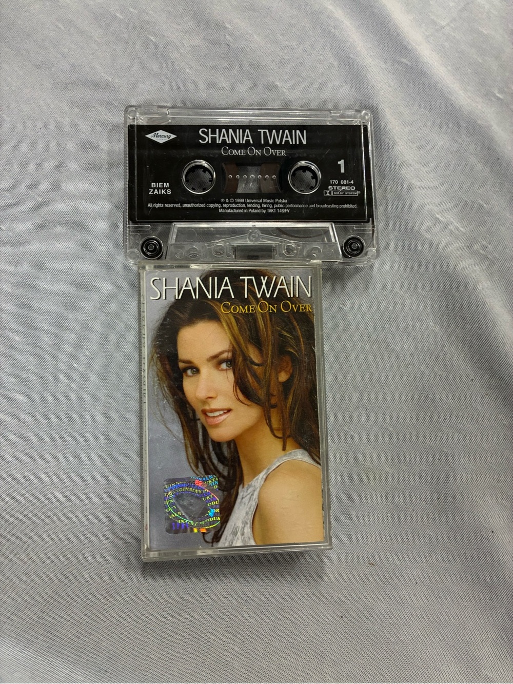 SHANIA TWAIN - COME ON OVER Cassette